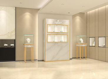 Zarif Dekorasyon Mücevher Mağazası Mücevher için Kiosk Vitrinleri 1000 * 350 * 1800mm