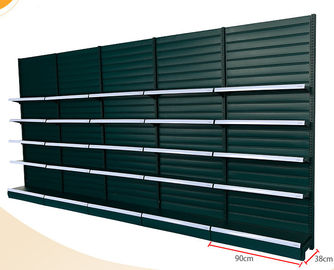 Şerit Tipi Arka Panel Süpermarket Kanca / Sepet Aksesuarlı Vitrin