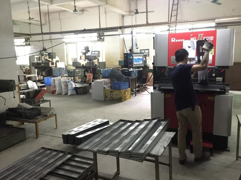 Guangzhou Ansheng Display Shelves Co.,Ltd üretici üretim hattı