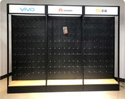 Metal Frame Cell Phone Store Fixtures Displays / Hanging Cell Phone Wall Display