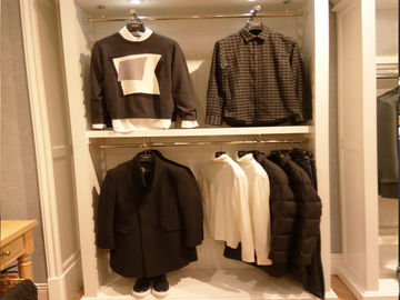 Environmental Men'S Garment Rack / Garment Showroom Display For Clothes Shop